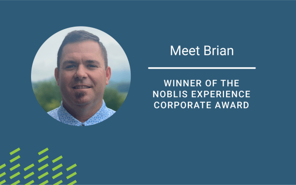 Noblis Experience Corporate Awards: Meet Brian