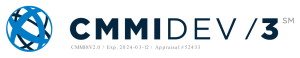 logo for CMMIDEV/3 expires 2024-03-12, appraisal # 52433