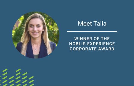 Noblis Experience Corporate Award Winner: Meet Talia