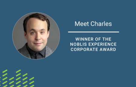 Noblis Experience Corporate Awards: Meet Charles