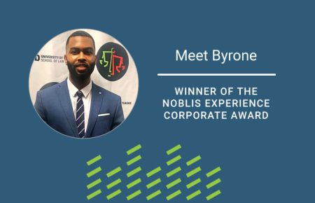 Noblis Experience Corporate Awards: Meet Byrone