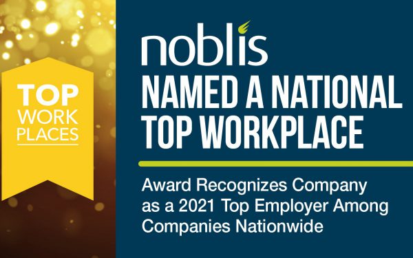 Noblis Recognized on the 2021 National Top Workplaces List